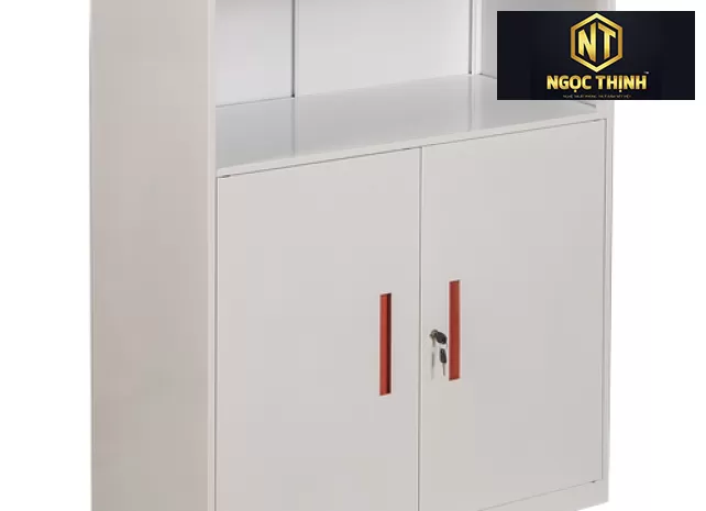 Tủ sắt sơn tĩnh điện màu trắng S26 TU12AD